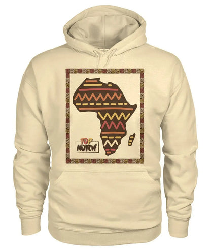 Custom designed unisex polyester cotton  hoodies. Carefully designed high quality African artwork hoodies for African continent lovers, tourists and residents.