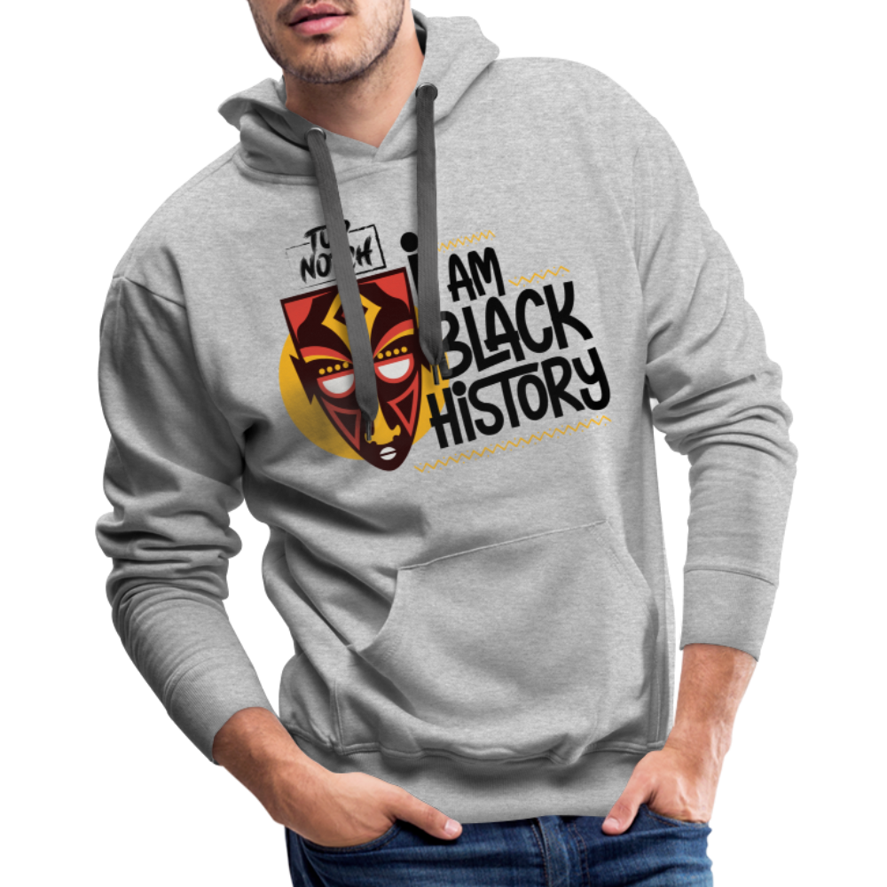 Top Notch  Black History Hoodie - heather grey