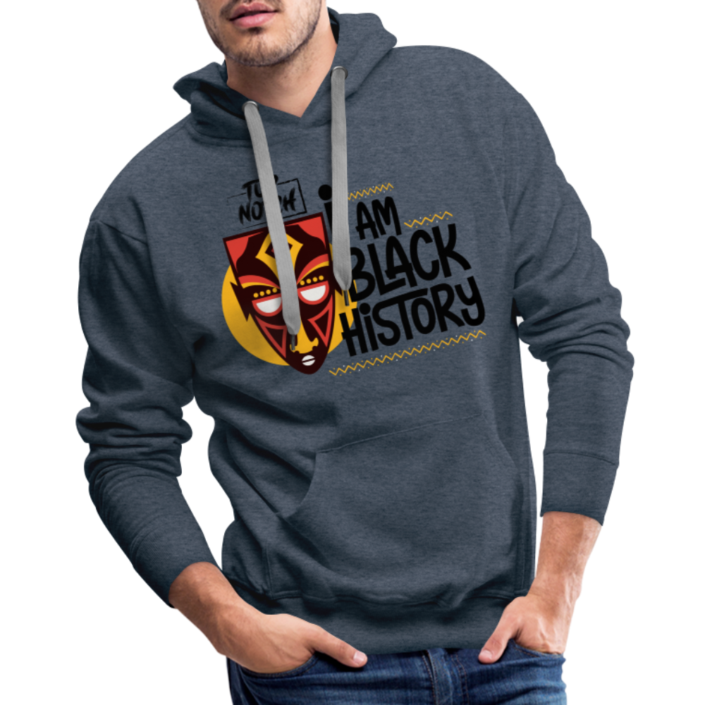 Top Notch  Black History Hoodie - heather denim