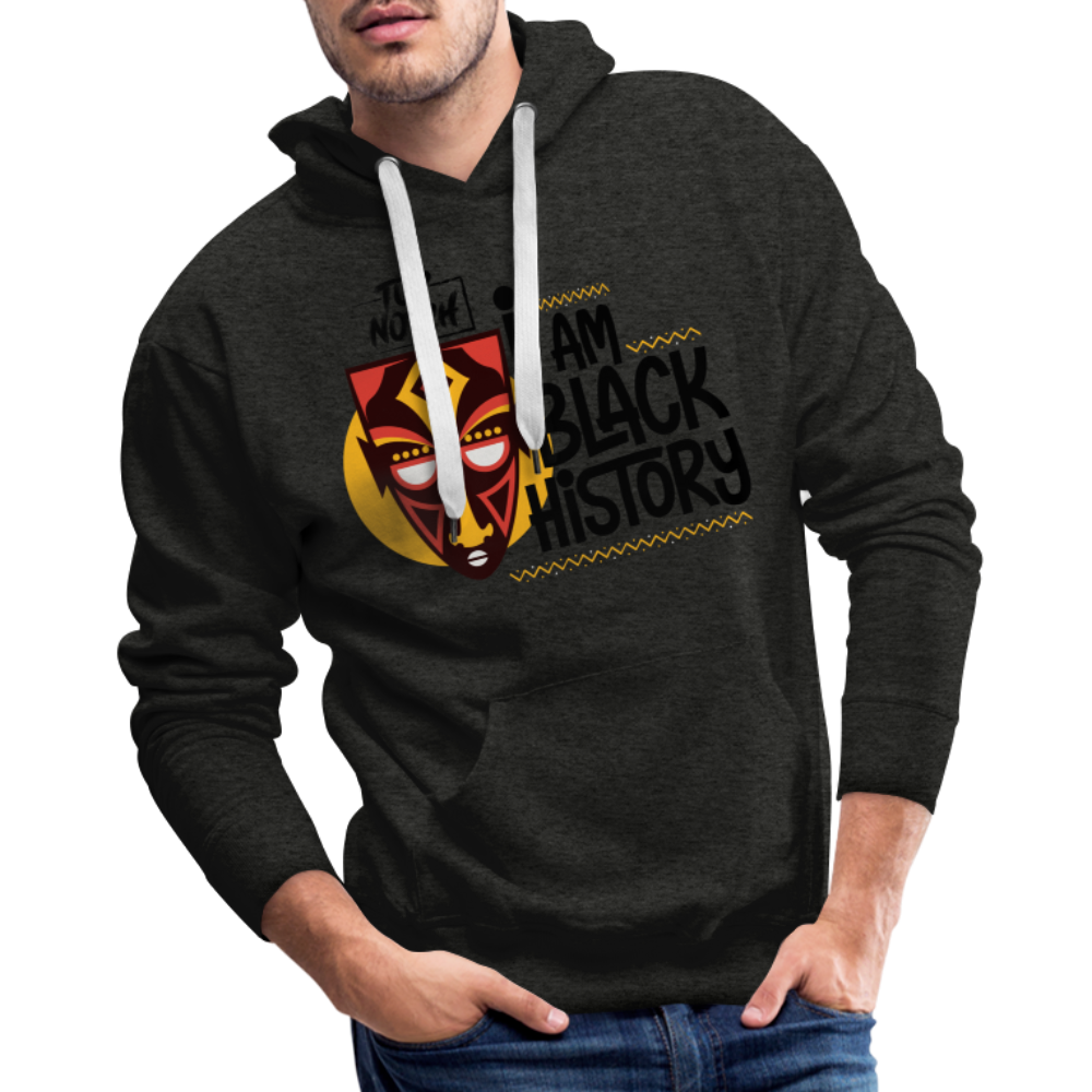 Top Notch  Black History Hoodie - charcoal grey