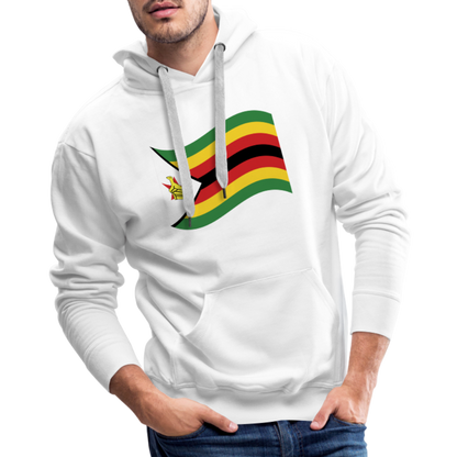 Zimbabwean roots hooded sweatshirts for African inspired boys and girls. Made from pure cotton. Good quality that will last you for years to come. - white