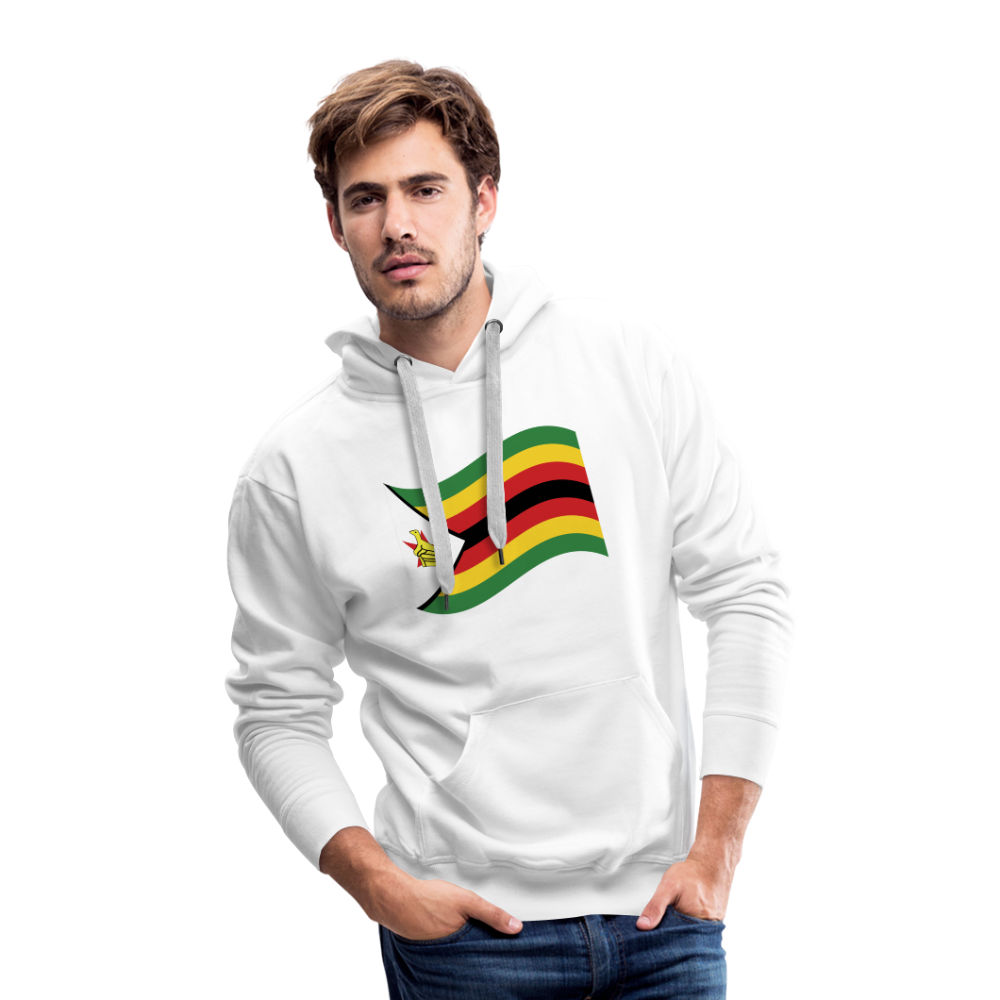 Zimbabwean roots hooded sweatshirts for African inspired boys and girls. Made from pure cotton. Good quality that will last you for years to come. - white