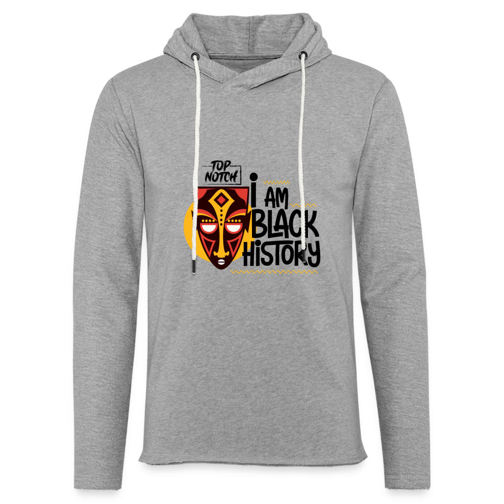 Unisex Lightweight Terry Hoodie - heather gray