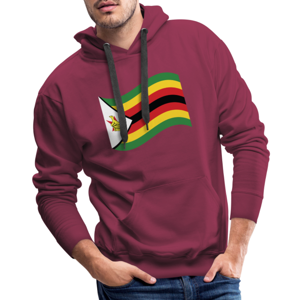 Zimbabwean roots hooded sweatshirts for African inspired boys and girls. Made from pure cotton. Good quality that will last you for years to come. - burgundy