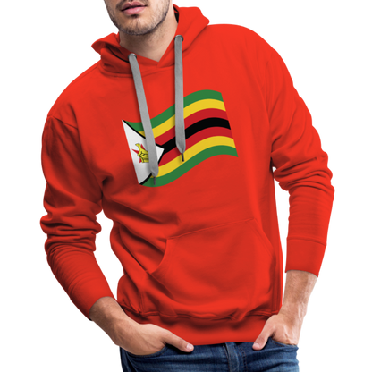 Zimbabwean roots hooded sweatshirts for African inspired boys and girls. Made from pure cotton. Good quality that will last you for years to come.- red