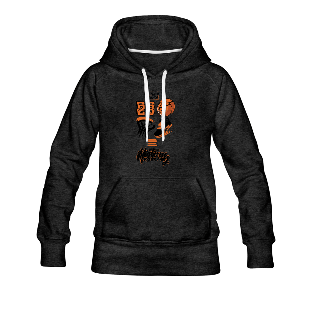 Women’s Premium Hoodie - charcoal gray