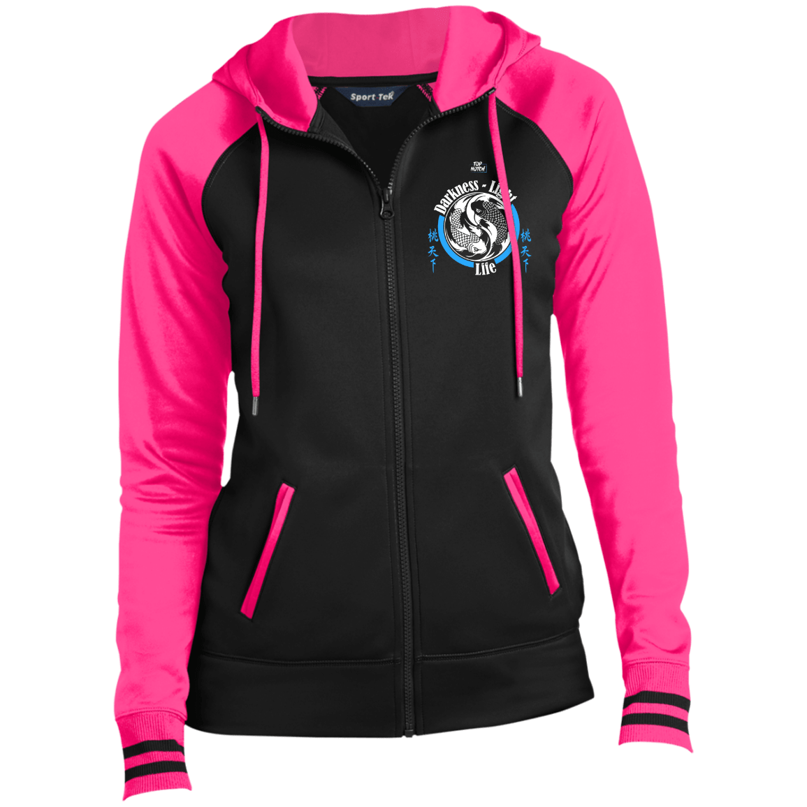 LST236 Ladies' Moisture Wick Full-Zip Hooded Jacket - World Clothing