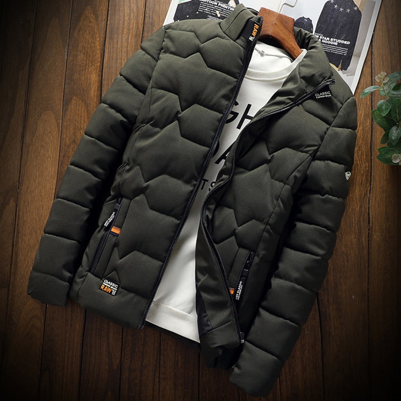 Cotton winter coats for young men, hunters and outdoor fanatics