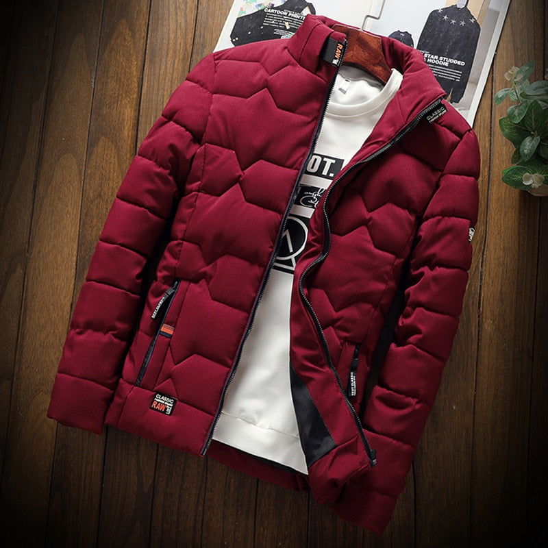 Cotton winter coats for young men, hunters and outdoor fanatics