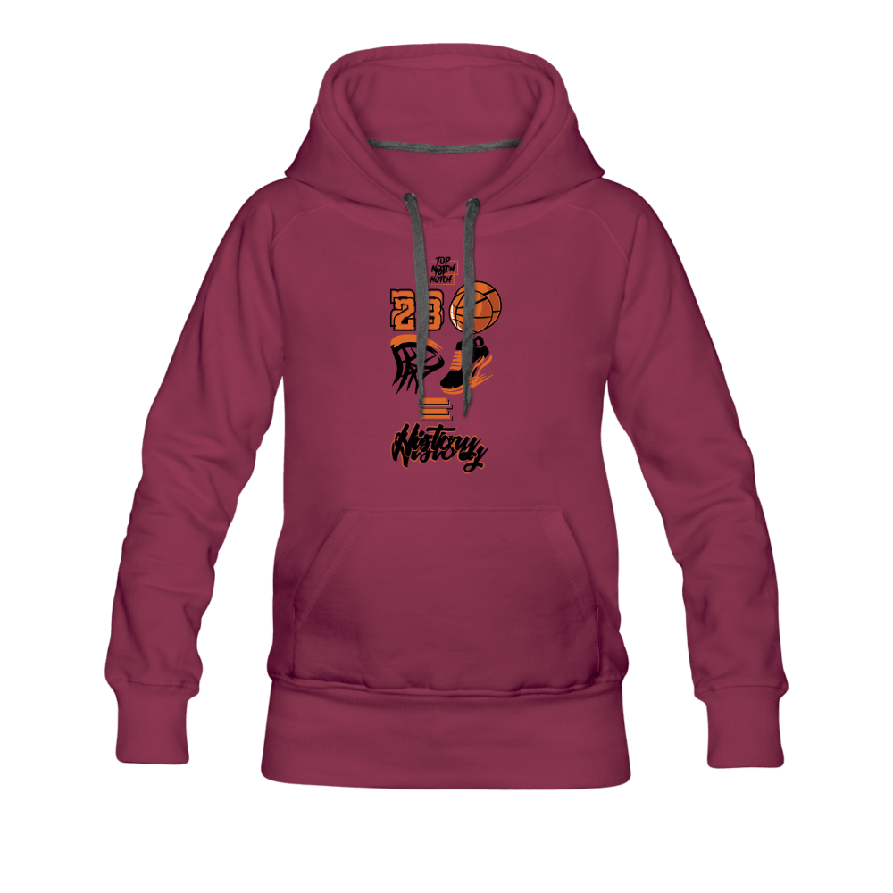 Women’s Premium Hoodie - burgundy