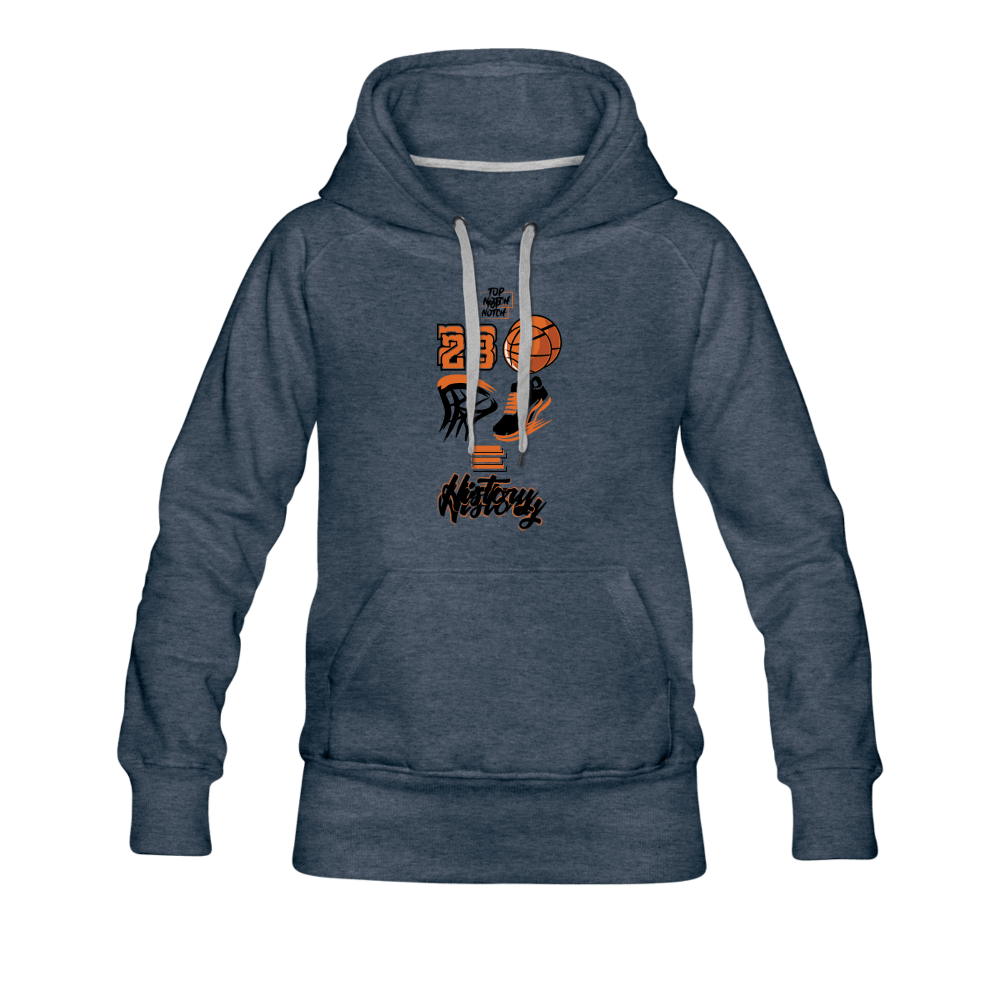 Women’s Premium Hoodie - heather denim