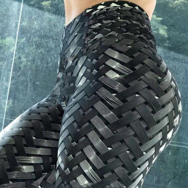 Unique elastic women yoga leggings